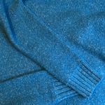 All Chill Bright Blue Knit Turtleneck Sweater Dress Photo 14