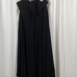 City Chic Black Plait Detail Maxi Dress Sz.XXL(24) NWT Photo 3