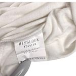 Misslook Peace Hippie Van Beach Bus GRAPHIC TEE Women's MED White V Photo 3