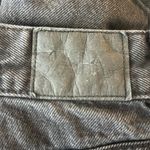 ZARA  High Waisted Black Denim Shorts Photo 6