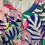 Loft Palm Double Strap Midi Dress Photo 4