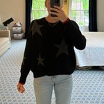 Sundry Star Sweater in Black Photo 1