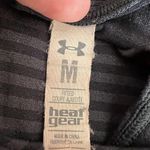 Under Armour  Heat Gear Grey Black Stripe Racerback Tank Size M Photo 6