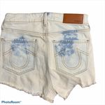 True Religion  Light Washed‎ Distressed Denim Shorts 26 Photo 2