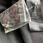 WAYF  Dolman Long Sleeve Mini Dress Floral Cocktail Elastic Waist Black S NWOT Photo 3