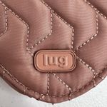 Lug Heart Zip Coin Pouch Key Clip Bag Charm Quilted Pink Purse Earbuds Case Photo 2