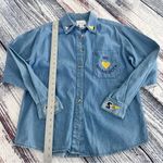 Christopher & Banks Vintage  “We Love Minnesota” Denim Button Down Shirt Photo 8