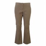Joe Boxer Suede Leather Lace Up Leg Flare Pants Size 5 Festival BOHO Hippie NEW Photo 1