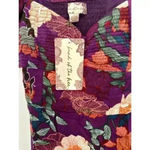 Band of Gypsies Band of Gypsies Floral Short Sleeve Purple Dress size S NWT Photo 2