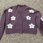 Love Tree Purple Sweater Photo 0