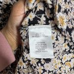 Patrons of Peace Womens Size XS Floral Print Off The Shoulder Tie Front Blouse Photo 10