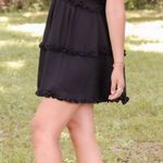 Francesca's Black Ruffle Dress From Francesca’s Photo 0