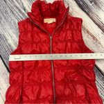 Michael Kors Down Insulated Red Puffer Vest Photo 5