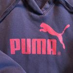 Puma  Women's Purple Hoodie with Pink Accents Photo 1