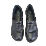b.o.c Black Leather Clogs Slip On Comfort Shoe Women 9 Born Professional Nursing Photo 3