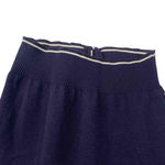 Evan Picone Women's Vintage 80s Navy White Preppy Twee Button Up Cardigan Small Photo 7