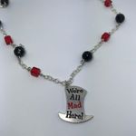 A.L.C. Wonderland Mad Hatter Necklace Neck Photo 2