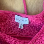 Lucy Paris Pink Knit sweater Women's Top Photo 2