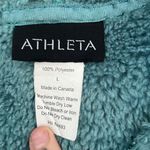 Athleta  Borg Hoodie in Teal Size Large Photo 2