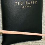 Ted Baker Full Rim Clubmaster Sunglasses w/ Leather Case - Black & Pink $189 NWT Photo 5