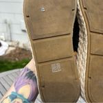 Eileen Fisher Tarry Toe Top Loop Espadrille Wedge Slide Sandals Black Leather 10 Photo 9