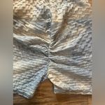 LA + IMAGE Two Piece Outfit, Short Sleeve Tummy Control Crop Top High Waist Sz M Blue Size M Photo 3