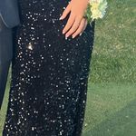 Black Sparkly Prom Dress Photo 0