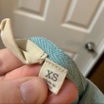 White Crow  Blue Turquoise Pullover Hoodie size XS Photo 2