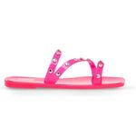 Dolce Vita Jelly Sandals Womens Size 6‎ Neon Pink Slip On Shoes NEW Photo 10