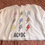 AC/DC cream sweatshirt White Size L Photo 0