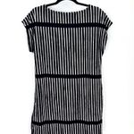 Marimekko for Target Dress Women Size Small Black White Terrycloth Side Slit Photo 0
