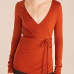 Rebecca Taylor red wrap top NEW Photo 1