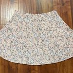 Oh Polly Floral Button-Down Skater Skirt Photo 3