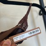 SKIMS  Fits Everybody Corded Lace‎ Triangle Bralette COCOA size XL new with tags Photo 3