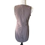 Indyeva Dress Womens Small Gray Sleeveless V Neck Stretch Pockets Travel Hiking Brown Photo 5