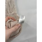 Fate Knit Sweater Women Small Beige‎ Cable Knit Minimalist Granolagirl Coastal Photo 4