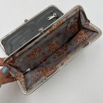 Hobo International Lauren Wallet Gray Leather Clutch Photo 5