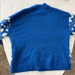 H&M Jacquard Sheep Crewneck Jumper Sweater Blue White Size S Photo 6