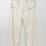 Anthropologie Maeve The Colette Linen Blend Crop Wide-Leg Pants NWT size 27 Photo 0