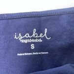 NWT Isabel by Ingrid + Isabel Maternity Navy Blue Crop Top Size Small Photo 3