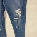Wax Jean Wax Jeans Stretch Light Wash Distressed Denim Skinny Leg Photo 5