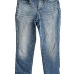 NYDJ Sheri Slim Ankle Lift Tuck Maele Stretch Shaping Jeans Split Hem 4 Photo 1