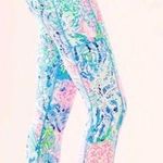 Lilly Pulitzer Colorful Tropical Print Activewear legging S Photo 1