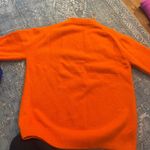 ZARA Orange Oversized sweater Photo 2