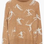 Halogen NWT HalogenX Nordstrom  Turtleneck Sweater Large, LATTE HEATHER BROWN Photo 3
