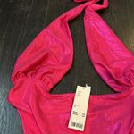 Urban Outfitters NWT Out From Under Marina Pink Metallic One-Piece Festival Swimsuit (M) Photo 6
