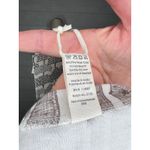 Kate Quinn “Birch Stripe” organic cotton scoop neck short sleeve top size XL White Photo 4