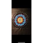 Overland leather jacket blazer lambskin Beaded $1300 Unisex 42 Made In USA Black Size L Photo 2