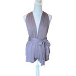 Lulus Any Way You Want Me Dusty Purple Convertible Romper Womens Small New Photo 4