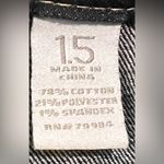 Chico's Chico’s platinum denim cropped jeans - dark blue - size 10 ( 1.5) Photo 5